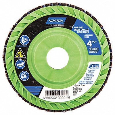 Fiber Disc 4 1/2 in Dia 7/8in Arbor