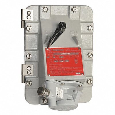 Receptacle 30A 3P 2W Alum UL 1010 600VAC