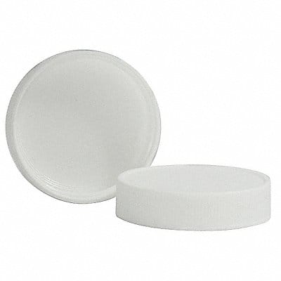 Cap 58 mm Dia White PK1100