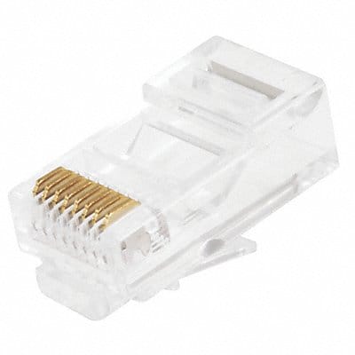 Plug Modular RJ45 Solid PK100