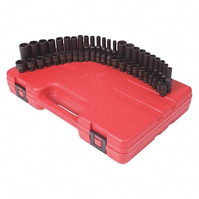 Drive Mstr Impct Socket Set 1/4 48 pcs.