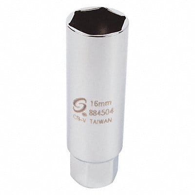 Thin Wall Spark Plug Socket 16mm 3/8