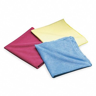 Cloth Microfiber Blue 16 x 16 In PK20