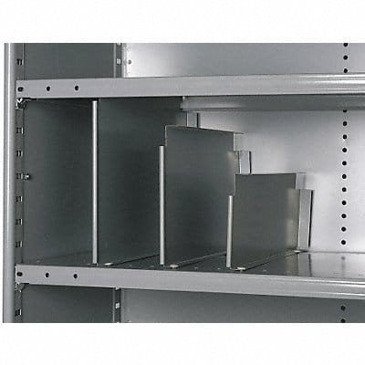 Shelf Divider 18inx12inx18in Steel PK12