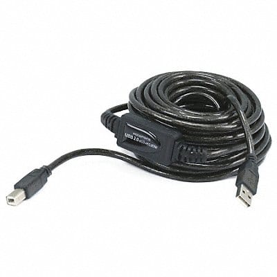 USB 2.0 Active Cable 33ft.L Black