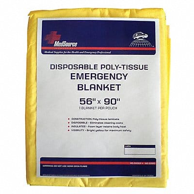 Poly Tissue Blanket 56x90 PK24