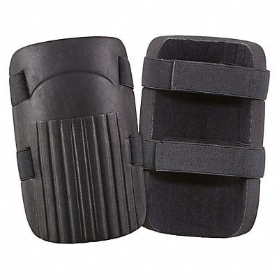 Knee Pads Soft Black 2 Straps PR