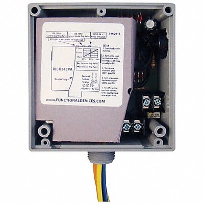 Enclosed Internl Adjustble Current Swtch