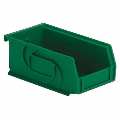 Hang and Stack Bin Green PP 3 in