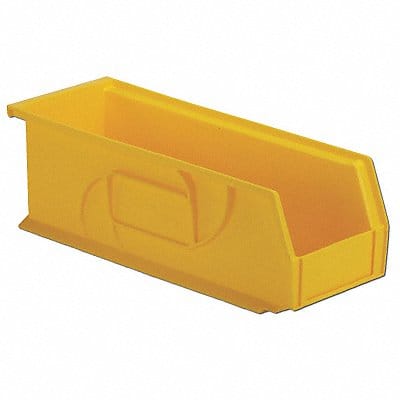 Hang and Stack Bin Yellow PP 5 in