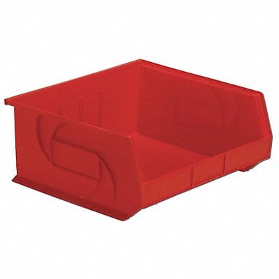 Hang and Stack Bin Red PP 7 in