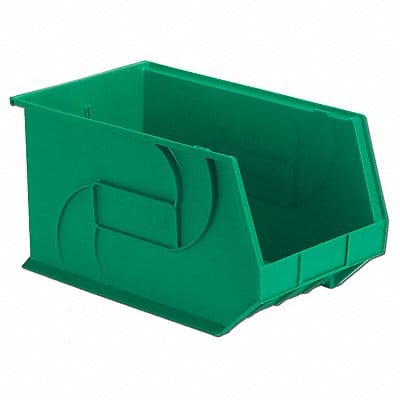 Hang and Stack Bin Green PP 10 in