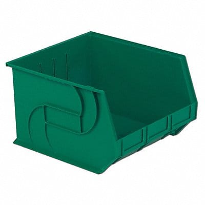 Hang and Stack Bin Green PP 11 in