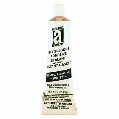 RTV Silicone Sealant 3 oz Tube White