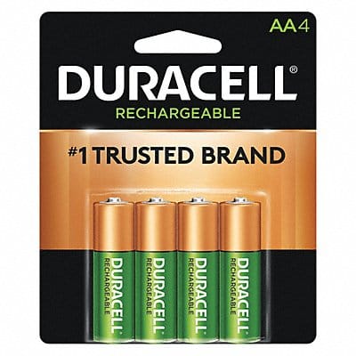 Rechargeable Battery AA 1.2VDC PK4