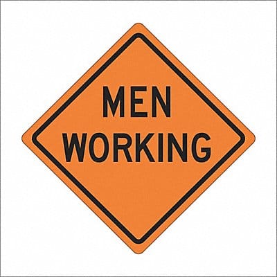 Workers Ahead Traffic Sign 36 x 36