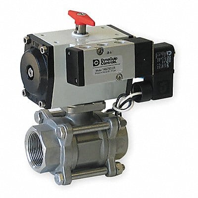 Ball Valve 1/2 In NPT Double Acting SS