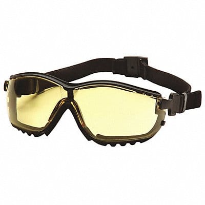 Stylish Goggle Amber Lens Antifog