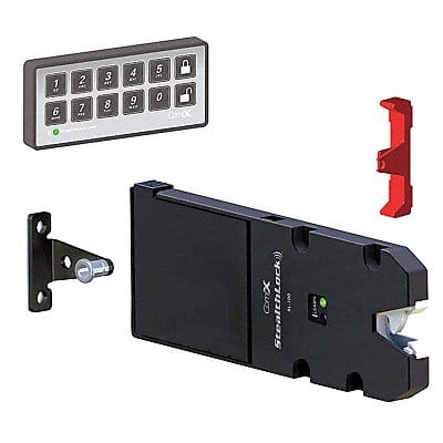 Electronic Cabinet Lock Black 12 Button