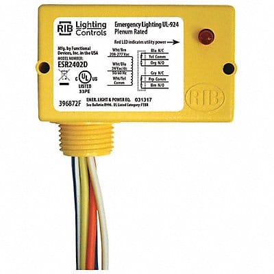 Relay 24VAC/DC 208-277VAC 10A DPDT