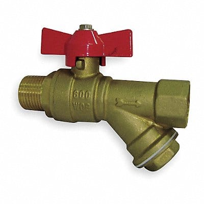 Ball Valve Brass 3/4 In NPT M x F