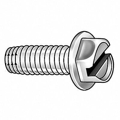 Thread Cutting Screw #6 Hex 1/2 L PK100