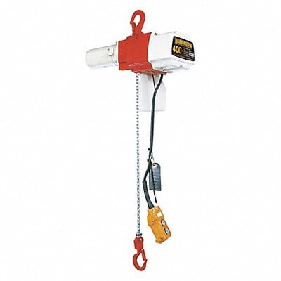 Electric Chain Hoist 400 lb 10 ft 120