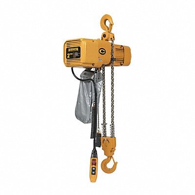 Electric Chain Hoist 4000 lb 10 ft 230