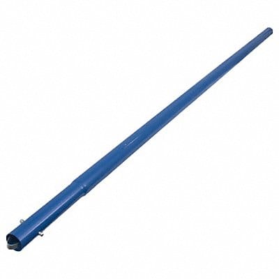 Push Button Handle 1-3/4x72 In Alum Blue