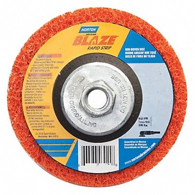 Non-Woven Dep Center Disc 4 1/2 in Dia