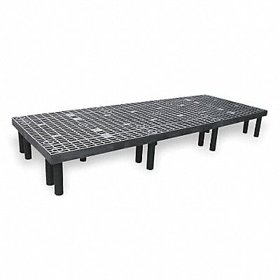 Dunnage Rack 2000 lb HDPE 96 W x 36 D