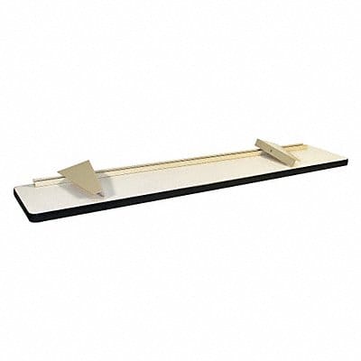 Cantilever Shelf 48 in L 1-1/4 in H