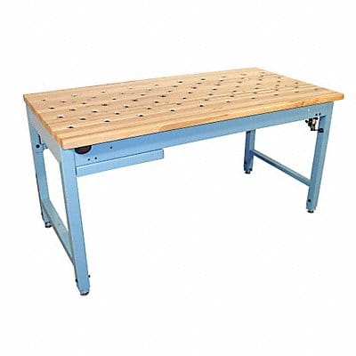 Workbench Butcher Block 60 W 30 D