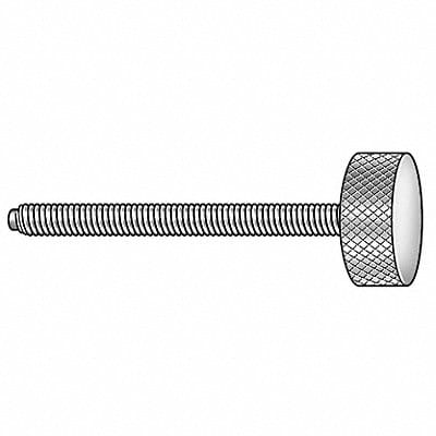 Thumb Screw #10-24 Part Thread 1.25 L