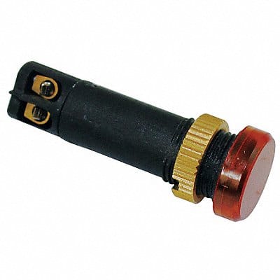 Raised Indicator Light 12mm 120V Amber