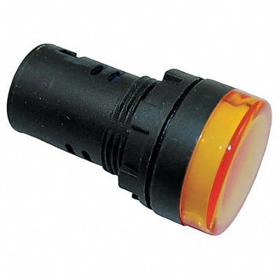 Raised Indicator Light 22mm 120V Amber