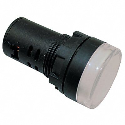 Raised Indicator Light 22mm 240V White