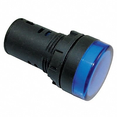 Raised Indicator Light 22mm 240V Blue