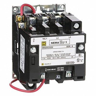 NEMAMagContactor NonReversing 120VAC