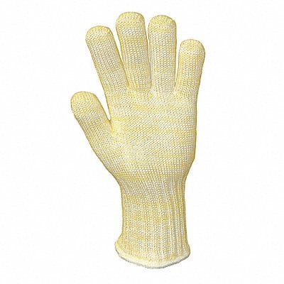 Heat Resistant Glove S Yellow/White PK12