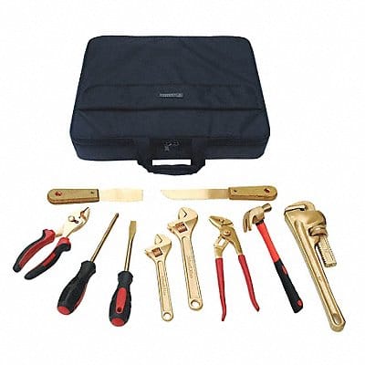 Hazmat Nonsparking Tool Set 10 pc.