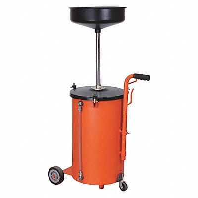 Portable Oil Drain 13 gal 15 1/4 In.