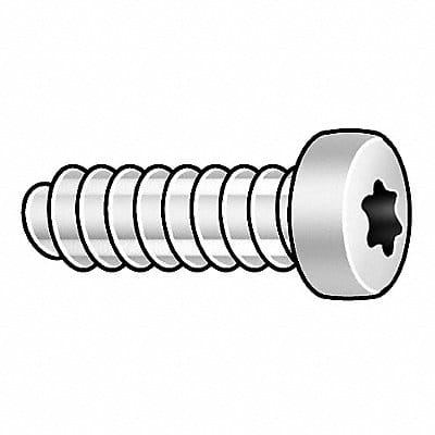 Thread Rolling Screw M2 Pan 6mm L PK25