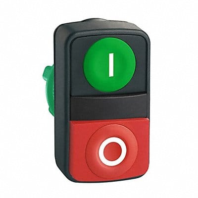 Non-Illum Push Button No Lgend Green/Red