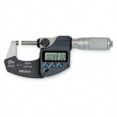 Electronic Micrometer 1 In Cert