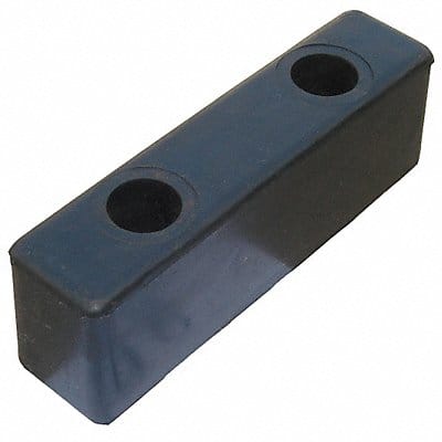 Dock/Body Bumper 8x2x2-1/2 in Rubber