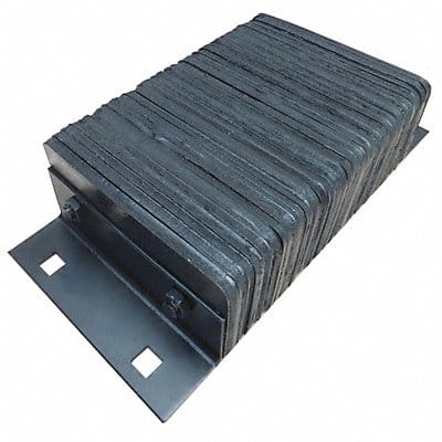 Dock Bumper 20x4-1/2x10 in Rubber