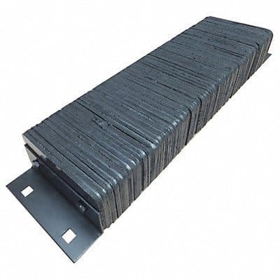 Dock Bumper 38x4-1/2x10 in Rubber