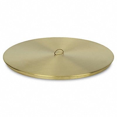 Sieve Cover Brass 12 In Dia 0.375 In D