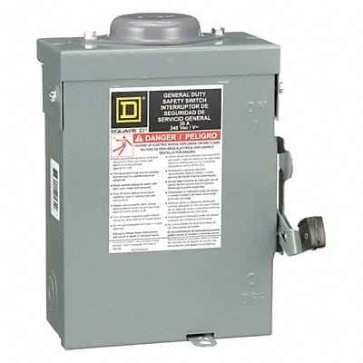 Safety Switch 240VAC 3PST 30 Amps AC